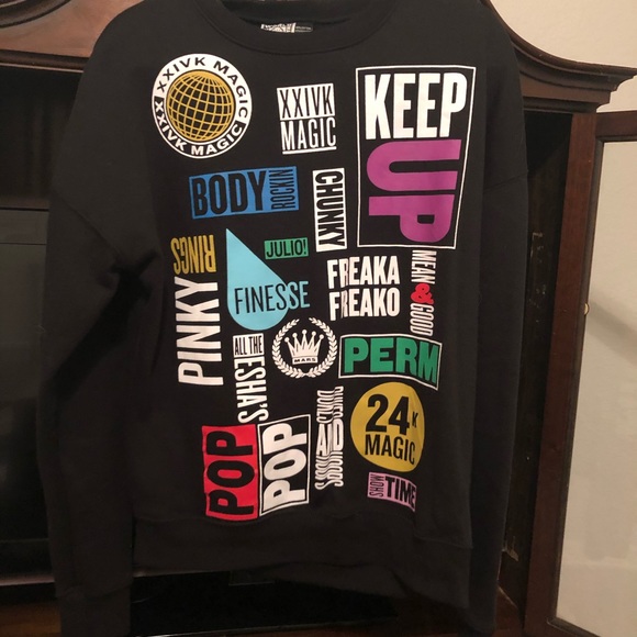 Tops - Bruno Mars concert sweatshirt